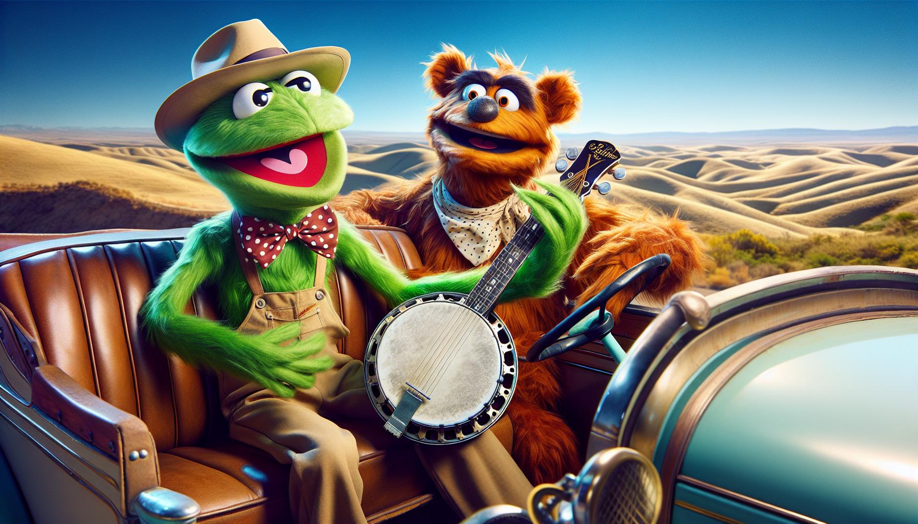 the muppet movie movin' right along